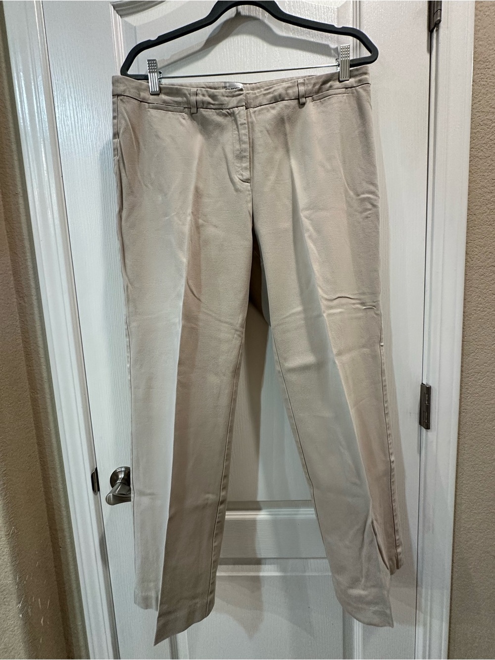 Chico's Neutral Beige Straight Pants